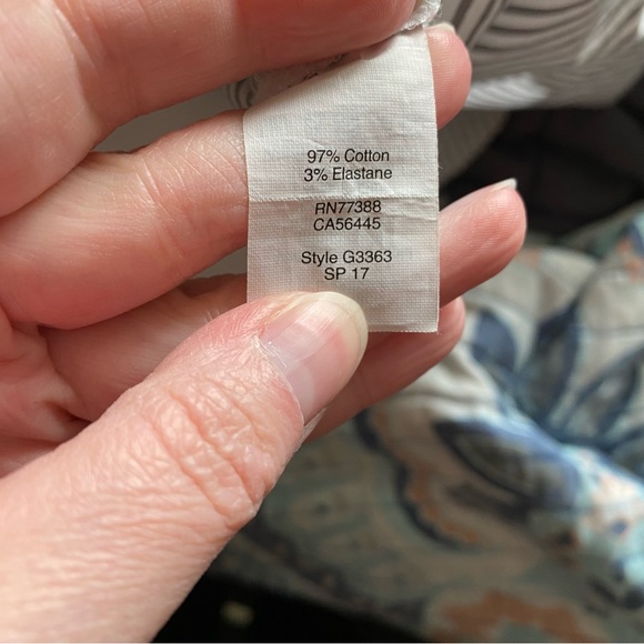 J Crew women’s XL striped top - Picture 3 of 7